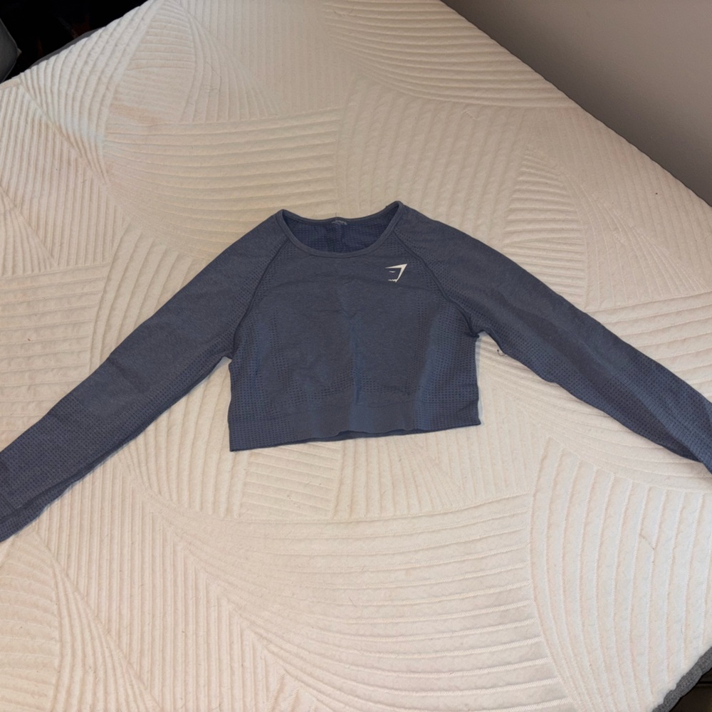 Gym Shark Long Sleeve Crop Top